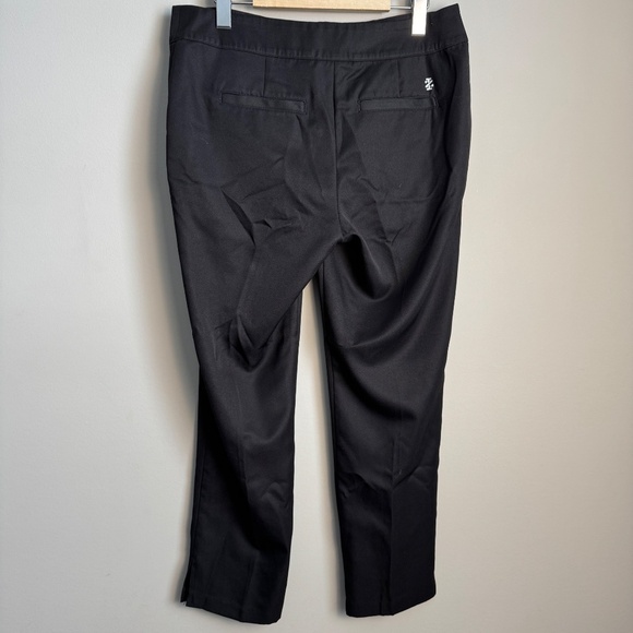 IZOD Golf Women's 6 Lightweight Performance Golf Pants Black Outdoor Active - Picture 4 of 14